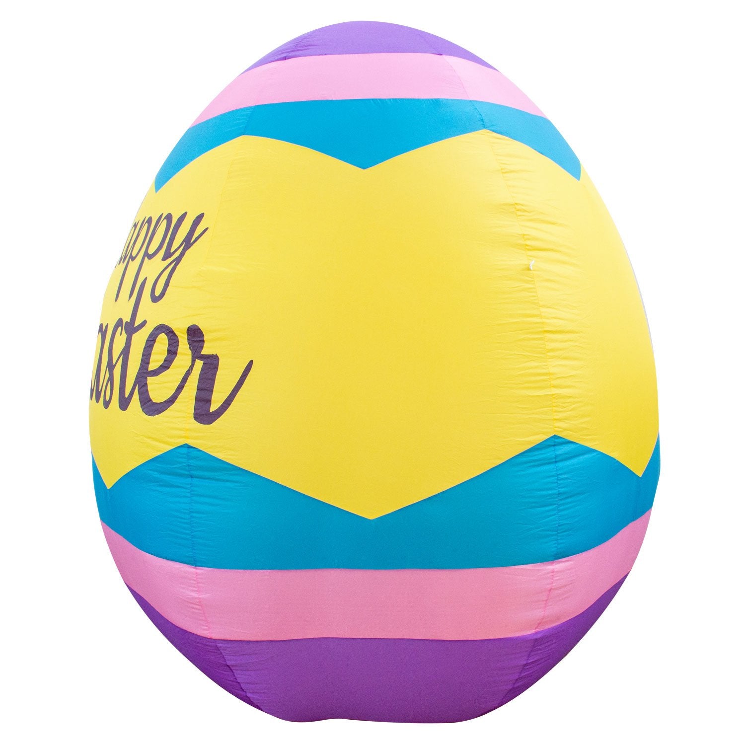 Inflatable Easter Egg Decoration with Built-In Fan and LED Lights